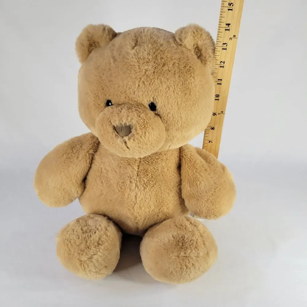 2023 Animal Adventure Tan Brown Classic Teddy Bear Large 16” Cuddly Stuffed Toy